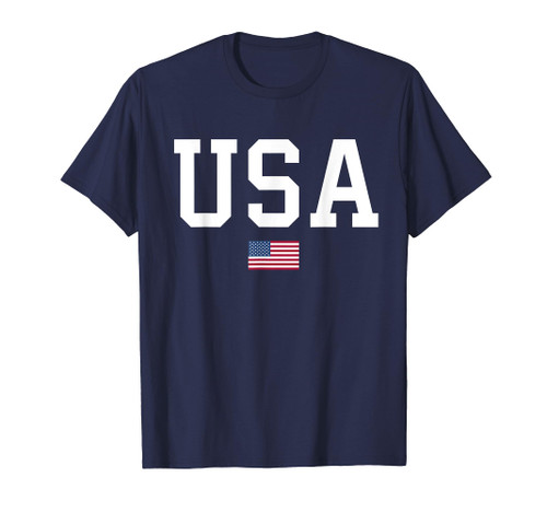 USA T Shirt Women Men Patriotic American Flag July 4th T-Shirt USA T Shirt Women Men Patriotic American Flag July 4th T-Shirt