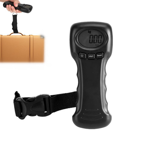 Ocs?8 50kg/110lb Portable Travel Hanging Luggage Scale Electronic Weight with LCD Digital Display for Travel, Suitcase Weight Scale