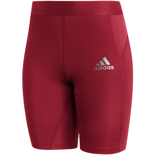 adidas mens Techfit Short Tight Soccer, Team Power Red, Small
