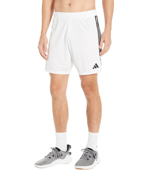 adidas Men's Tiro 23 Shorts, White/Black, Medium