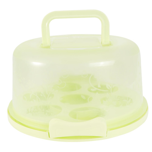 SWOOMEY 1Pc Box portable cake box locking cake carrier Cupcake Container cupcakes containers muffin dome container cake serving tray lid cupcake carrying case pp shelf travel transport