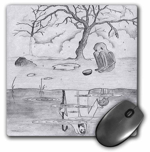 3dRose LLC 8 x 8 x 0.25 Inches Tree of Life Mouse Pad (mp_14448_1)