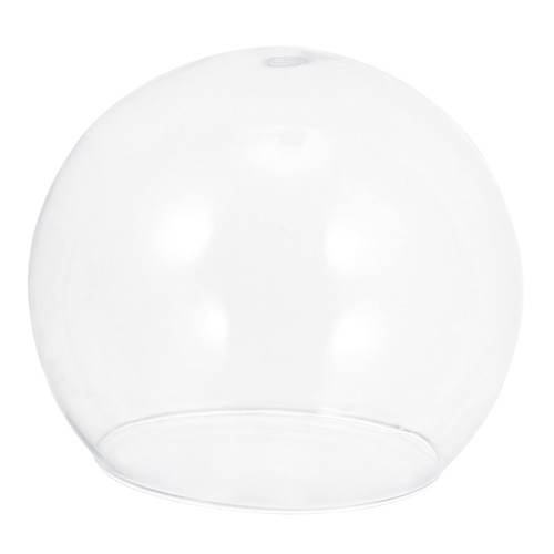 Garneck 2 Pcs Cake Glass Cover Decorative Clear Glass Cloche Glass Cake Dome Cloche Bell Jar Dome Round Glass Cloche Glass Dome Cloche Flower Glass Dome Bell Shaped White Kitchenware