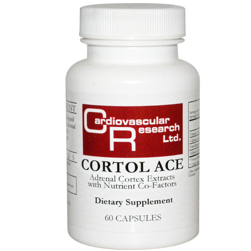 Cardiovascular Research Cortol Ace, White, 60 Count