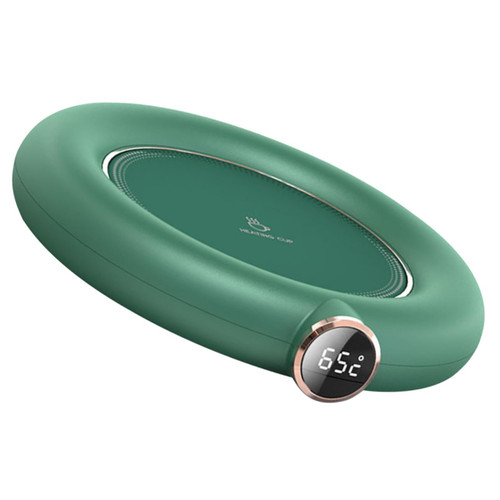 SHOWERORO USB Thermostat Coaster Milk Warmer Heating Cup Plate Tea Coaster Desktop Mug Warmer Coffee Warmer USB Water Mug Warmer Mug Coaster Cup Warmer Electric Heating Office Candle Wax Abs