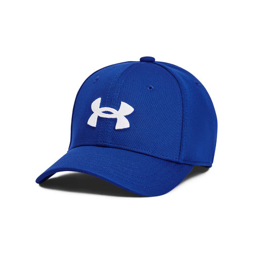Under Armour Boys Blitzing Cap Stretch Fit , (400) Royal / / White , Medium-Large