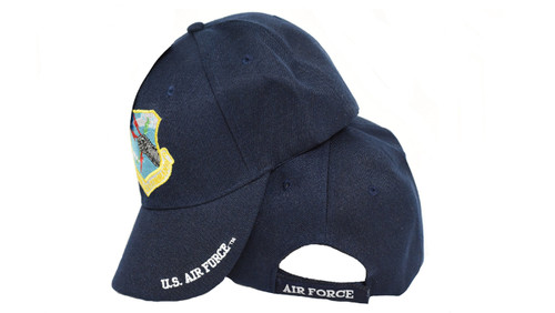 U.S. Air Force Strategic Air Command Cap Hat blue (Licensed) cap541 4-05-C,Navy Blue,One SizeAdjustable U.S. Air Force Strategic Air Command Cap Hat blue (Licensed) cap541 4-05-C,Navy Blue,One SizeAdjustable