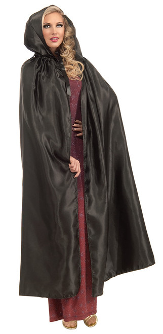 Forum Masquerade Cape, Black, One Size Costume