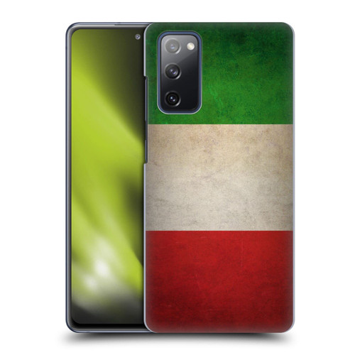 Head Case Designs Italy Italian Italia Grunge Country Flags 2 Hard Back Case Compatible with Samsung Galaxy S20 FE / 5G