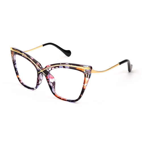 FEISEDY Women Oversized Square Blue Light Blocking Glasses Anti Eyestrain Cat Eye Fashion Eyewear B2956 FEISEDY Women Oversized Square Blue Light Blocking Glasses Anti Eyestrain Cat Eye Fashion Eyewear B2956
