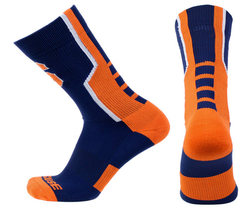 donegal bay NCAA Syracuse Orange Sport Socks, Blue, One Size