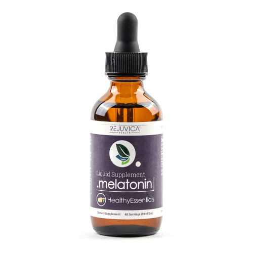 Rejuvica Health Healthy Essentials Melatonin - Advanced Liquid Melatonin Supplement - 3mg to Support Sleep