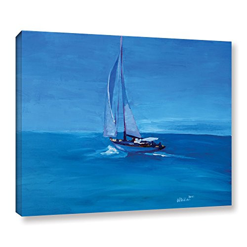 Marcus/Martina Bleichner ''Sailing Into The Blue'' Gallery Wrapped Canvas, 14X18