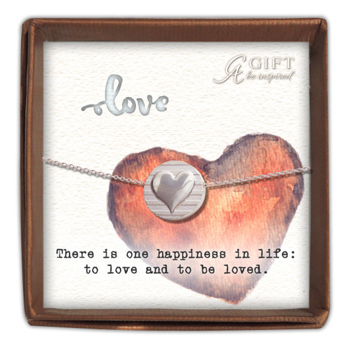 Cathedral Art, Silver (Abbey & CA Gift) in The Spirit of Love Heart Pendant, One Size Cathedral Art, Silver (Abbey & CA Gift) in The Spirit of Love Heart Pendant, One Size