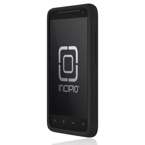 Incipio HT-232 HTC Vivid SILICRYLIC Hard Shell Case - with Silicone Core - 1 Pack - Retail Packaging - Black