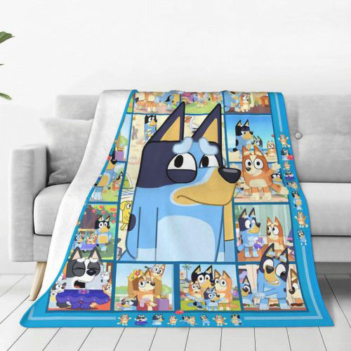 Ultra Soft Throw Blanket Cartoon Blanket Anime Blanket Warm for Living Room Bedroom Bed Sofa Car 50"X40"
