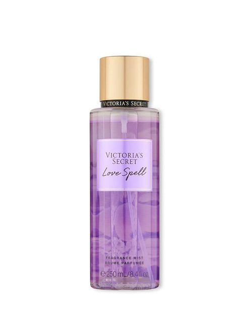 Victoria's Secret Love Spell Mist, Body Spray for Women, Notes of Cherry Blossom and Fresh Peach Fragrance, Love Spell Collection (8.4 oz) Victoria's Secret Love Spell Mist, Body Spray for Women, Notes of Cherry Blossom and Fresh Peach Fragrance, Love Spell Collection (8.4 oz)