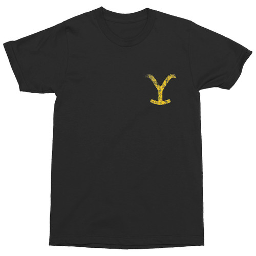 Yellowstone Dutton Ranch Black T-Shirt (Medium)
