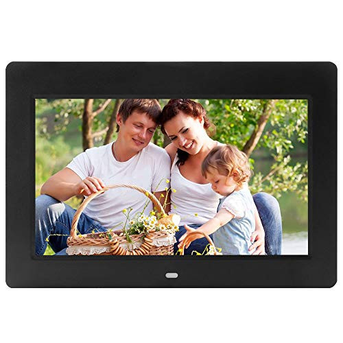 10-Inch Advanced Digital Picture Photo Frame High Resolution, MP3/Photo/Video Player/Clock Function/Calendar with Remote Control,Black