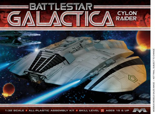 Moebius Models Battlestar Galactica Original Cylon Raider