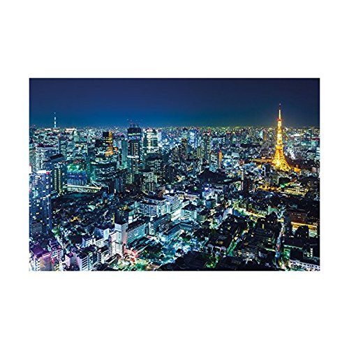 Wallpaper Tokyo City Mural Decoration Tokyo Skyline Night Metropolis Tokyo Tower Panorama Picture Japan Decoration Cosmopolitan City Travel I paperhanging poster wall decor by GREAT ART (82.7x55 Inch) Wallpaper Tokyo City Mural Decoration Tokyo Skyline Night Metropolis Tokyo Tower Panorama Picture Japan Decoration Cosmopolitan City Travel I paperhanging poster wall decor by GREAT ART (82.7x55 Inch)