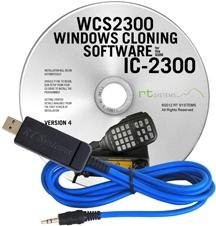 WCS2300-USB USB Cable & RT Systems Software IC-2300