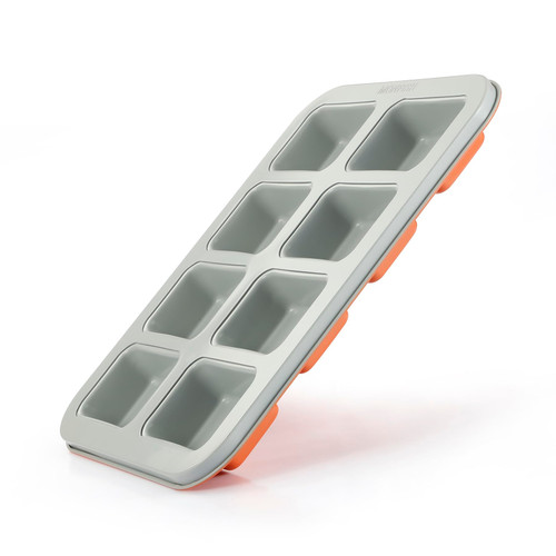 Mini Loaf Baking Pan 8 Cavity- Small Rectangle cake Pan -Financier Cake Mold Carbon Steel light gray non-stick coating bakeware w Perracotta base Mini Loaf Baking Pan 8 Cavity- Small Rectangle cake Pan -Financier Cake Mold Carbon Steel light gray non-stick coating bakeware w Perracotta base