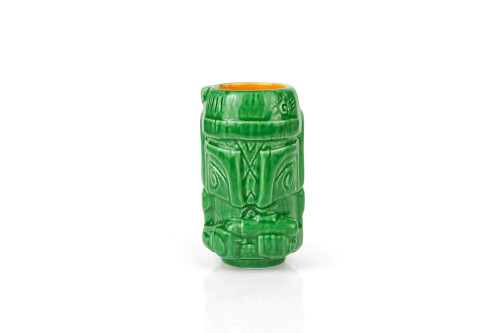 Geeki Tikis Star Wars Boba Fett Ceramic Mini Muglet | Official Star Wars Collectible Tiki Style Shot Glass | Holds 2 Ounces