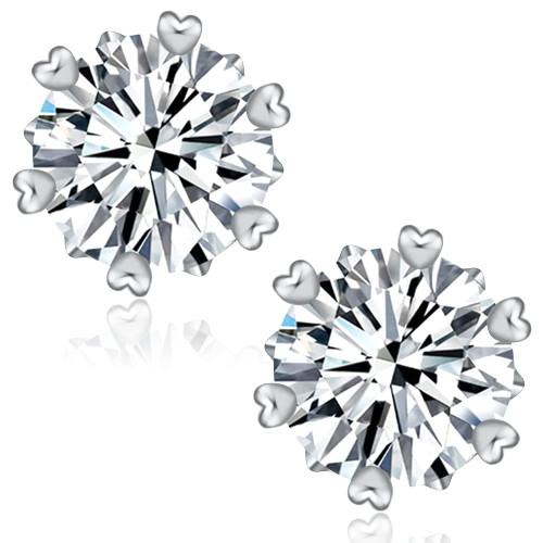 Moissanite Earrings for Women 925 Sterling Silver 18K Gold Plated 0.6ct Created Diamond Stud Earrings Unisex Adults 6 Heart Prong D Color VVS1 Clarity Moissanite Earring Stud Moissanite Earrings for Women 925 Sterling Silver 18K Gold Plated 0.6ct Created Diamond Stud Earrings Unisex Adults 6 Heart Prong D Color VVS1 Clarity Moissanite Earring Stud
