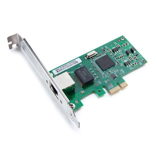 Gigabit PCIe NIC with Intel 82573 Chip, 1Gb Network Card Compare to Intel 82573 NIC, Single RJ45 Port, PCI Express X1, Ethernet Card with Low Profile for Windows/Windows Server/Linux