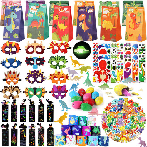 CIRDOTSH Dinosaur Party Favors For 12 Kids, Dinosaur Birthday Party Supplies, Dinosaur Goodie Bags for Boys Girls Birthday, Dinosaur Gifts Bags Fillers Pinata Stuffers, Dinosaur Themed Party Toys CIRDOTSH Dinosaur Party Favors For 12 Kids, Dinosaur Birthday Party Supplies, Dinosaur Goodie Bags for Boys Girls Birthday, Dinosaur Gifts Bags Fillers Pinata Stuffers, Dinosaur Themed Party Toys