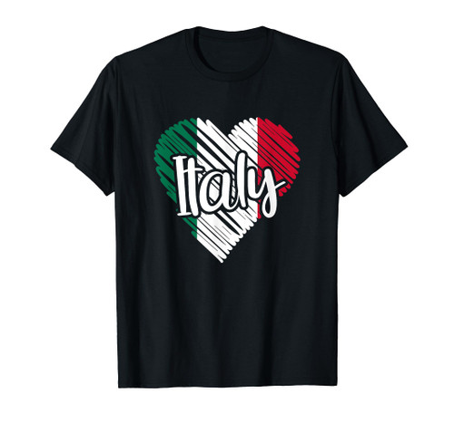 Italy For Men Italian Heart Flag for Women Italia T-Shirt Italy For Men Italian Heart Flag for Women Italia T-Shirt