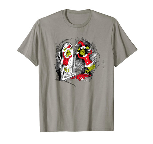 Dr. Seuss Grinch Saint Nick T-shirt T-Shirt Dr. Seuss Grinch Saint Nick T-shirt T-Shirt