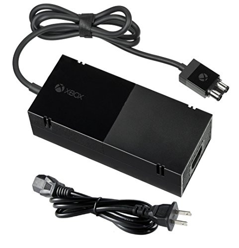 Genuine Power Supply AC Adapter for Microsoft Xbox One - OEM Complete Kit Including Wall Charger Cable Cord