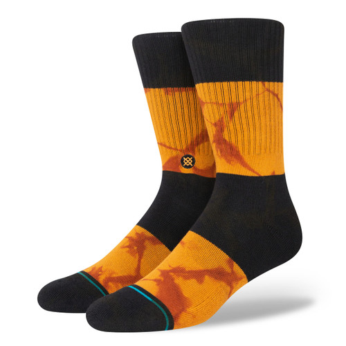Stance Assurance Crew Socks (Large, Brown)
