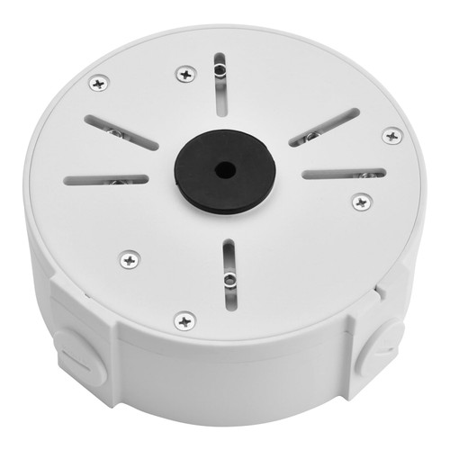 Universal Junction Box Mount Bracket, Metal Aluminum & Waterproof, Security Camera Junction Box for Bullet Dome IP CCTV Camera, Wall Ceiling Mount Hide Cable