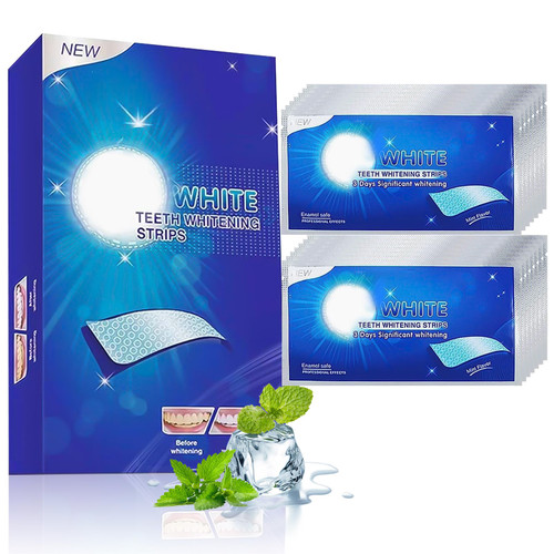 Teeth Whitening Strips,28 Count(Pack of 1),Whitening Without The Sensitivity,Professional Effects,Professional and Safe White Strips,Teeth Whitening Strip Kit