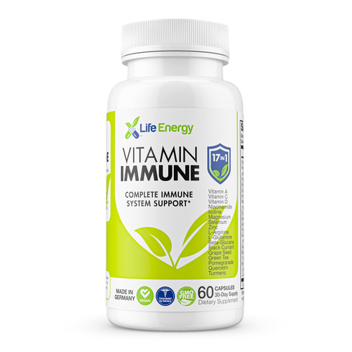 17 in 1 Complete Immune Support Supplement | Immune Boost with Vitamin C, Vitamin D, Vitamin A, Zinc, Quercetin, Turmeric, Green Tea, Selenium | Daily Immunity Support Supplement for Adults - 60 Count 17 in 1 Complete Immune Support Supplement | Immune Boost with Vitamin C, Vitamin D, Vitamin A, Zinc, Quercetin, Turmeric, Green Tea, Selenium | Daily Immunity Support Supplement for Adults - 60 Count