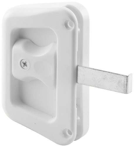 Prime-Line Products A 228 Sliding Screen Door Latch with Screws, White, 1-Pack