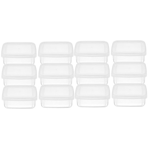 BESTOYARD 12 pcs crisper food storage containers refrigerator organizer keeper fridge food storage bins meal prep containers plastic deli meat saver fridge produce saver wake up pp freezer