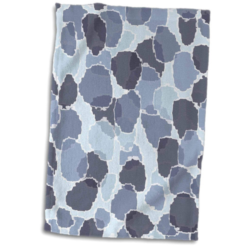 3dRose Image of Cloud Shapes in Blue and Blue Gray Digital Painting - Towels (twl-321256-1) 3dRose Image of Cloud Shapes in Blue and Blue Gray Digital Painting - Towels (twl-321256-1)