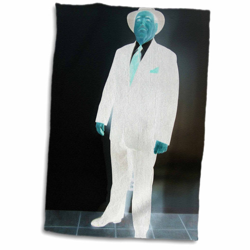 3dRose Florene Contemporary Abstract - Big Blue Man - Towels (twl-80337-1) 3dRose Florene Contemporary Abstract - Big Blue Man - Towels (twl-80337-1)