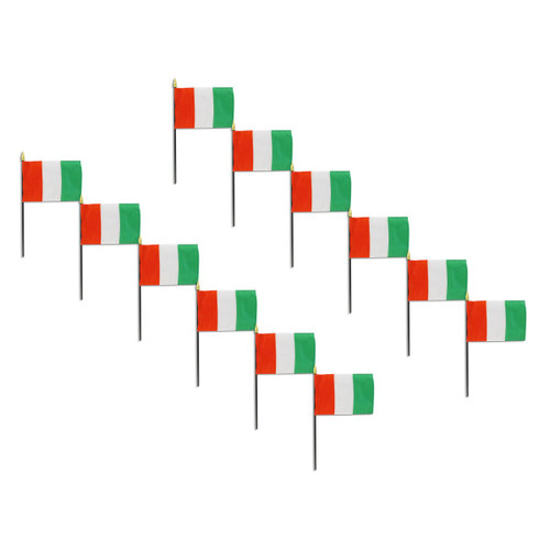 Online Stores Cote d Ivoire 4in x 6in Stick Flag - 12 PK