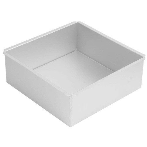 Square Cake Pan, 8.7in Cake Pan Baking Pan with Removable Bottom Aluminum Cheesecake Pan Chiffon Cake Mold Baking Pan