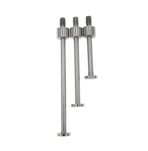 Flat Contact Points for Dial Indicator Depth Gauge 1mm Thickness 6mm Diameter M2.5 Thread (A Set)