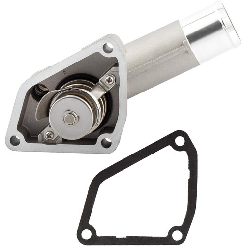 WEDOAUTO Engine Coolant Thermostat Housing w/Gasket Assembly Fit For Infiniti I35 02-04, For Nissan Altima 02-06, For Maxima 02-08, For Murano 03-07, For Quest 04-09 Replace# 902-5125 143-0815