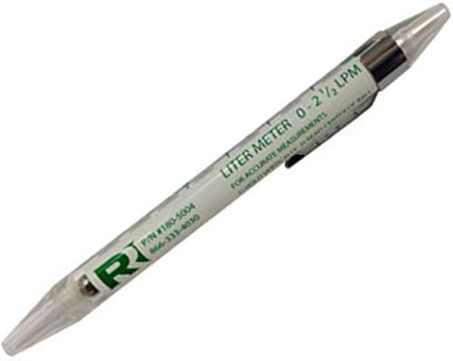 Pediatric Flow O2 Liter Meter (0-2.5 LPM) to Measure Oxygen by Responsive Respiratory