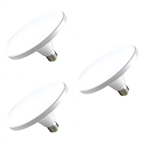 DOITOOL 3pcs Ceiling Light Fixture Led Flood Light Kitchen Light Fixtures Ceiling Lighting Fixture Saving Led Lamp Led Bulbs UFO Led Bulb Ceiling Lamp Led Light Outdoor E27 White Cellar