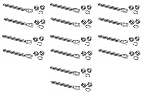 Buyers Products 1302005 Eye Bolts W/Nuts, Replaces Meyer #09124/W #90493 - Lot of 14