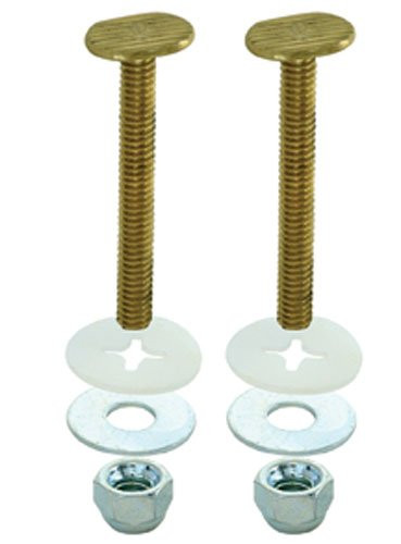 EZ-Flo 40019 Closet Bolt Set, 0.1 x 5.3 x 4.9", Brass